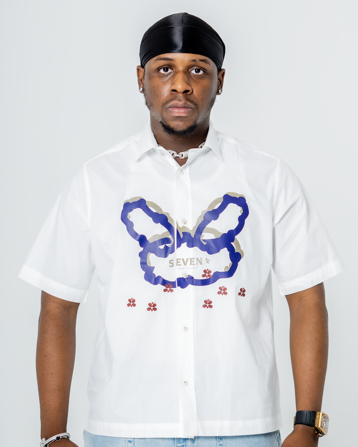 DIAMOND PRINT BIGMAN SHIRT